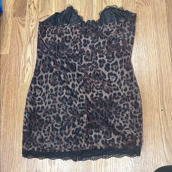 Current Mood Leopard Print Mini Dress - Picture 5 of 6